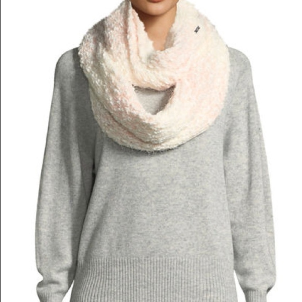 Karl Lagerfeld Ombré Infinity Scarf Pink
